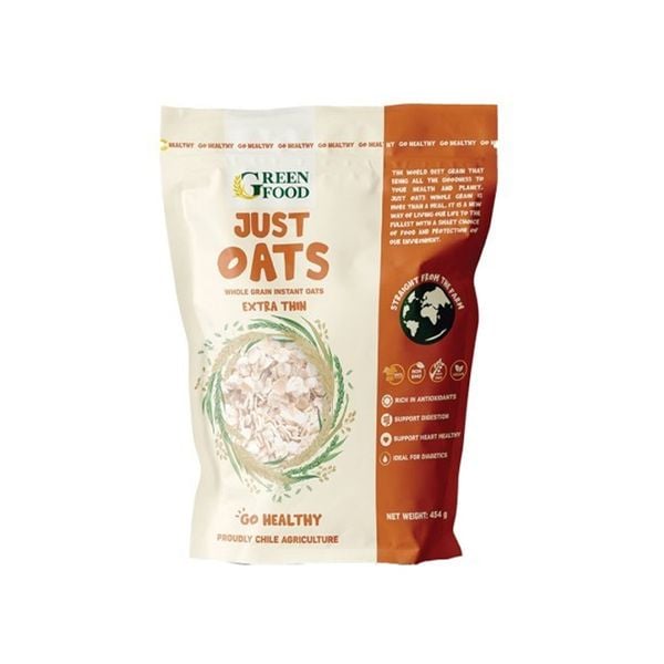 Whole Grain Instant Oats Extra Thin Just Oats 454G