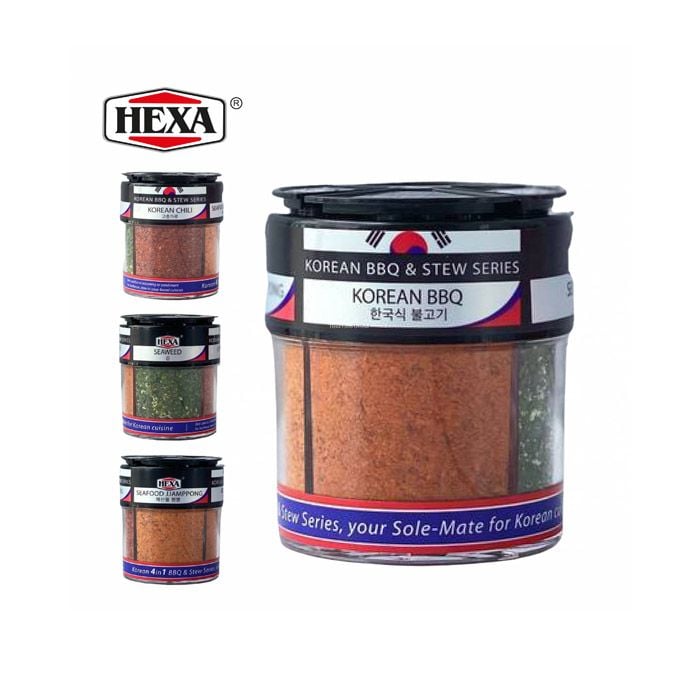 Gia Vị Bbq & Món Hầm Hàn Quốc 4 Trong 1 Hexa 54G- 