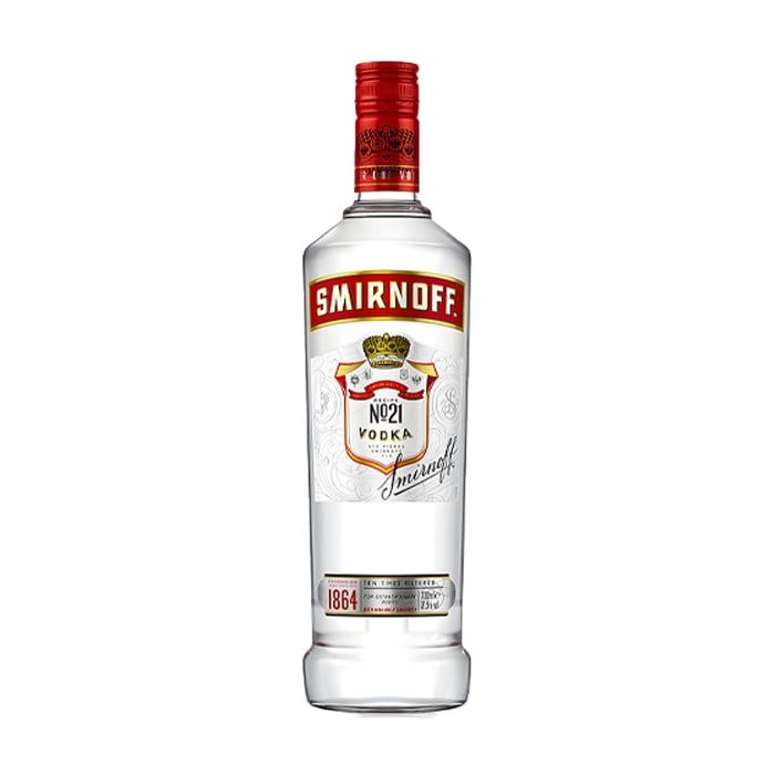 Vodka Red Smirnoff 37,5%700Ml- 