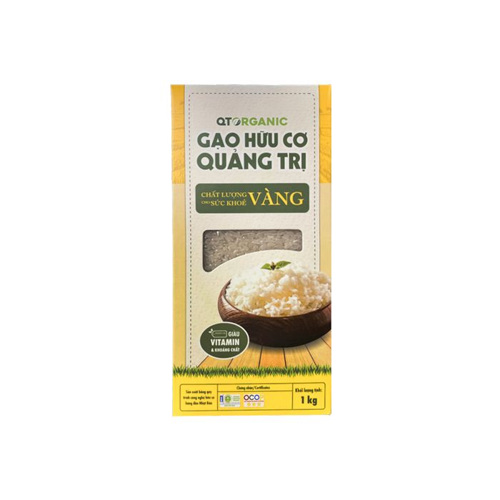 Org White Rice Gold Qt Pack 1Kg- 
