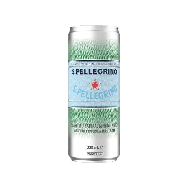Sparkling Mineral Water San Pellegrino 330Ml