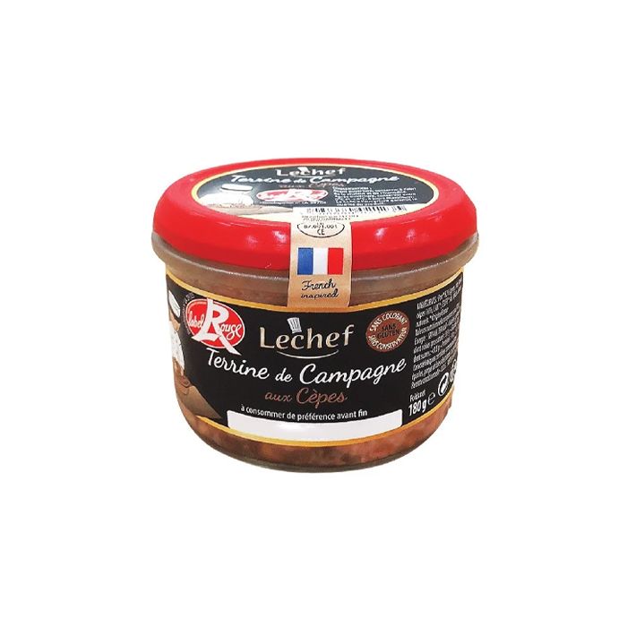 Pate Thịt Gan Heo Vị Nấm Le Chef 180G- 