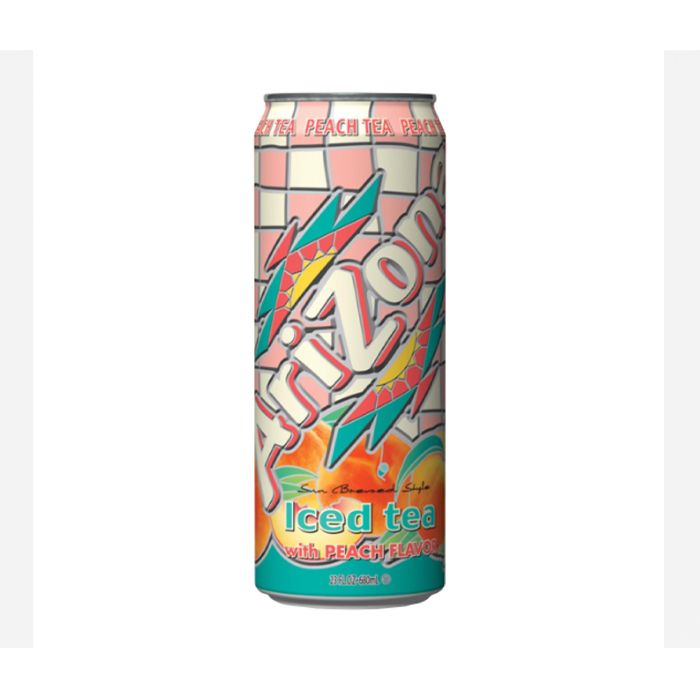 Iced Tea Peach Flavor Arizona 444Ml- 