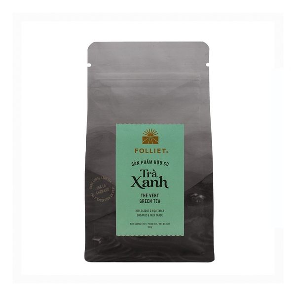 Org Green Tea Folliet 100G