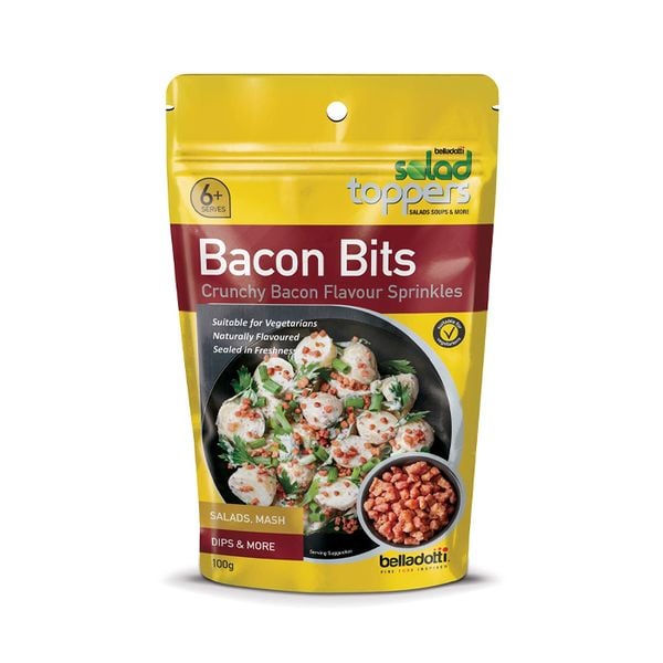 Salad Topping Crunchy Bacon Flavor Belladotti 100G