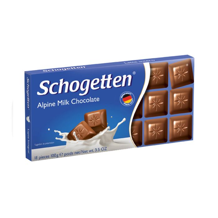 Milk Chocolate Schogetten 100G- 