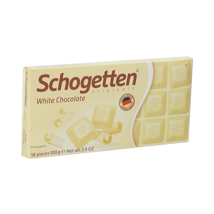 White Chocolate Schogetten 100G- 