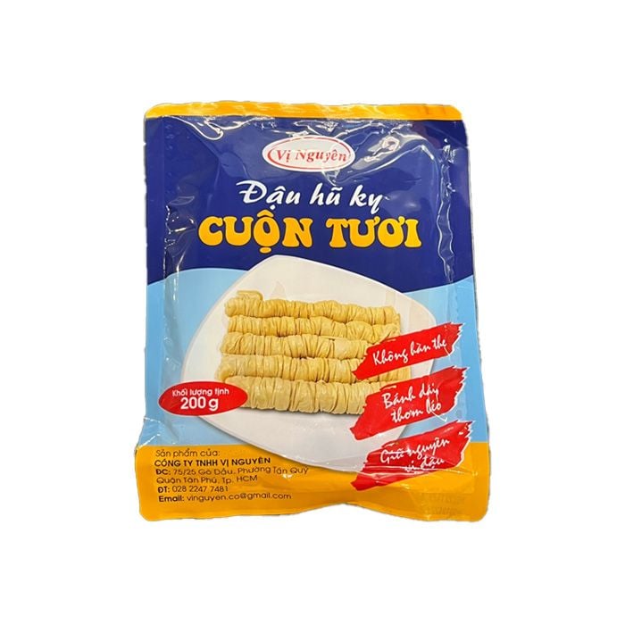 Đậu Hũ Ky Tươi Cuộn Vn 200G