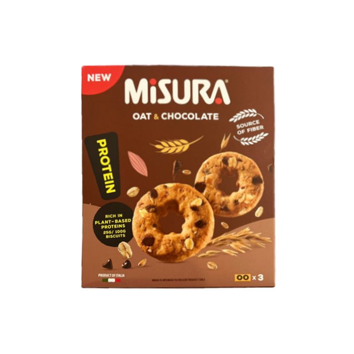 Bánh Quy Yến Mạch, Hạt Và Chocolate Misura 129.9G- 