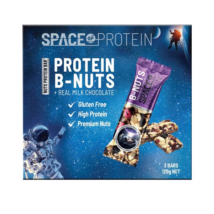 Energy Bar B-Nuts Space Protein 120G- 