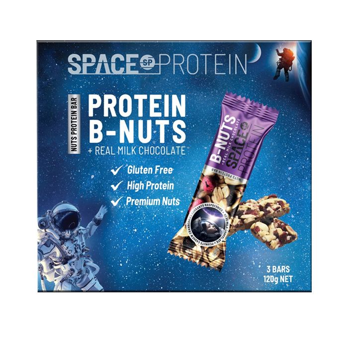 Energy Bar B-Nuts Space Protein 120G