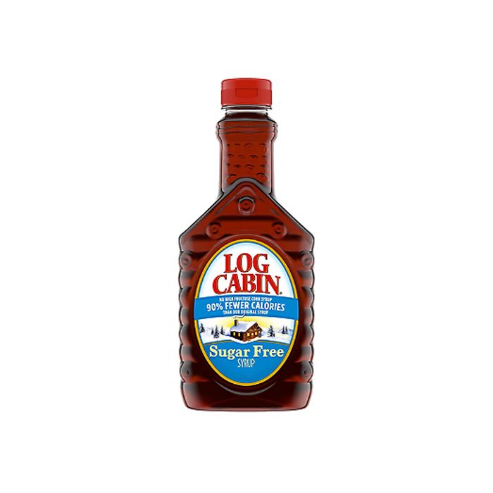 Free Sugar Syrup Log Cabin 355Ml- 