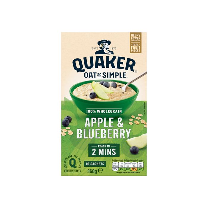 Oat So Simple - Apple & Blueberry Quaker 360G- 