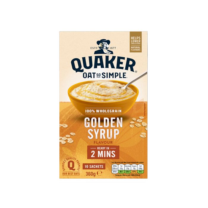 Oat So Simple - Golden Syrup Quaker 360G- 