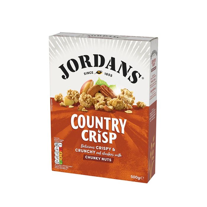 Ngũ Cốc Country Crisp Với Các Loại Hạt Jordans 500G- 