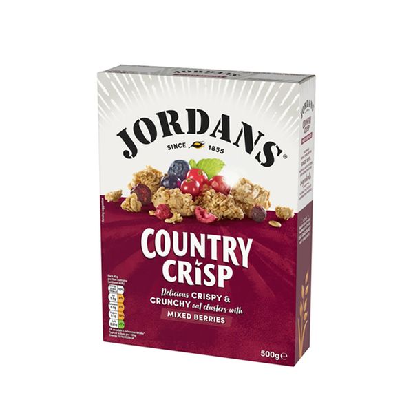 Ngũ Cốc Country Crisp Với Hỗn Hợp Quả Mọng Jordans 500G