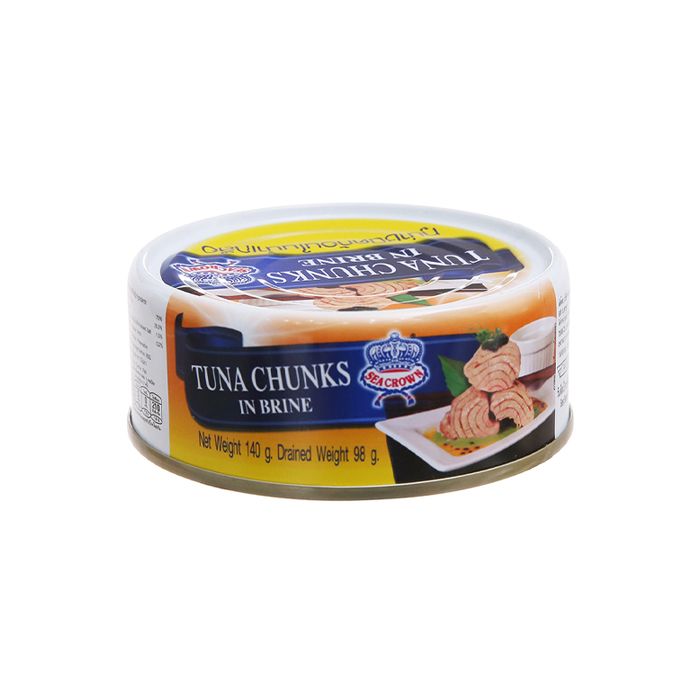 Tuna In Brine Sea Crown 140G- 