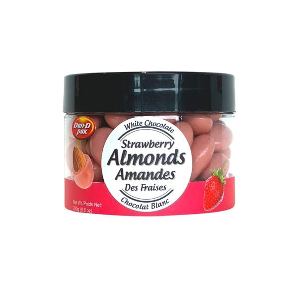 Hạnh Nhân Bọc Sô Cô La Vị Dâu Dan D Pak 250G