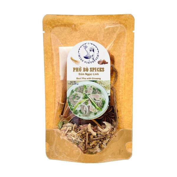 Spices For Beef Pho With Panax Gingseng Vietspice 32g