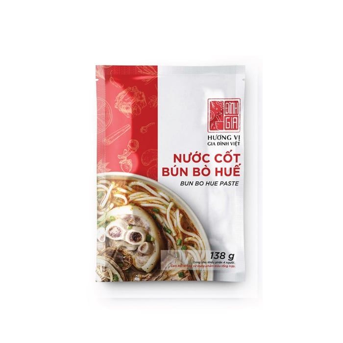 Nước Cốt Bún Bò Huế Đỉnh Gia 138G- 