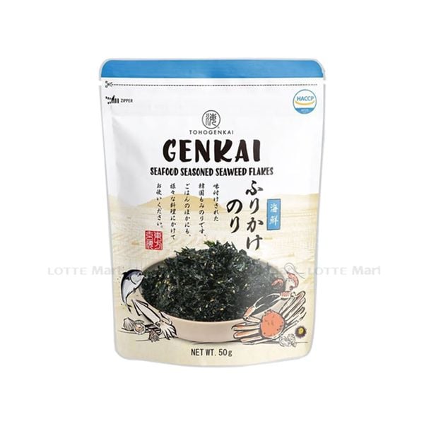 Topping Seaweed Flakes Seafood Flavored Genkai 50G
