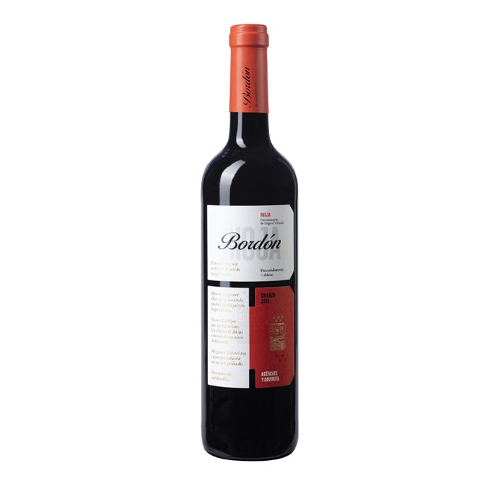  Rượu vang Đỏ Rioja Bordon, Crianza, DOC Rioja 750ml 