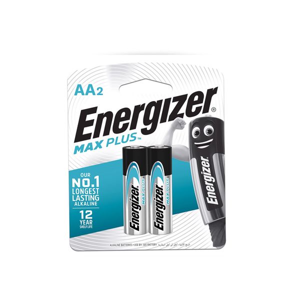 Battery Aa Max Plus Energizer Ep91 Bp2