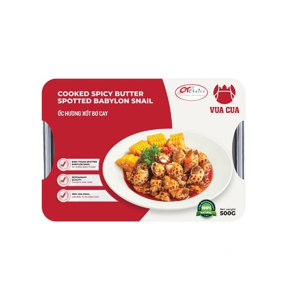 Spotted Babylon Snail With Spicy Butter Sauce Vua Cua 500G