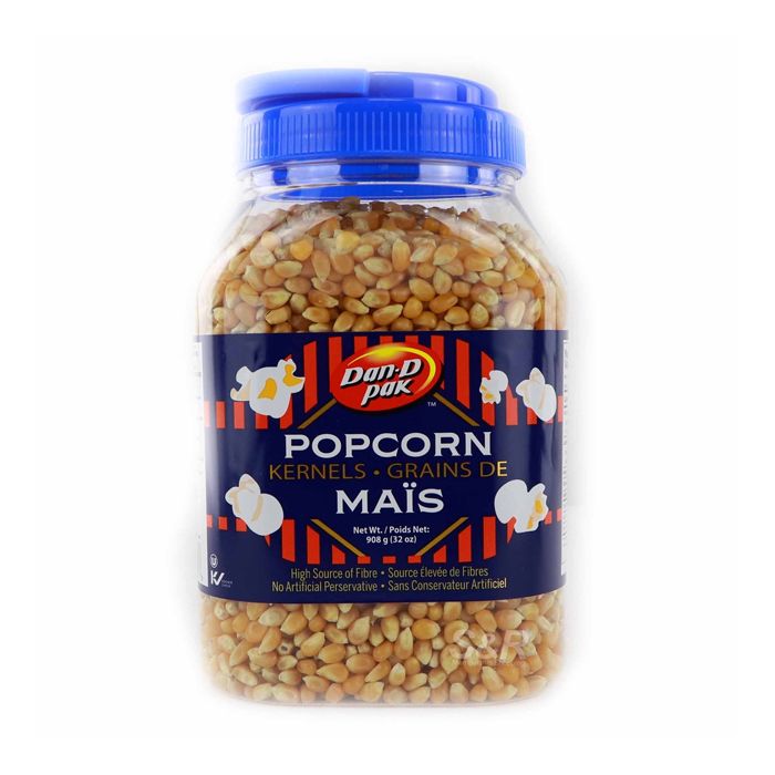 Pop-Corn Kernels Dan D Pak 908G- 