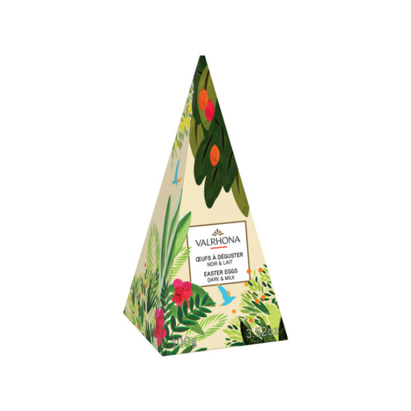 Easter Dark & Milk Chocolate Eggs Valrhona 100G