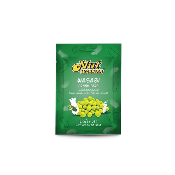 Green Peas Wasabi Nut Walker 45G