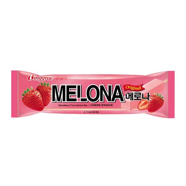 Ice Cream Strawberry Melona 80Ml