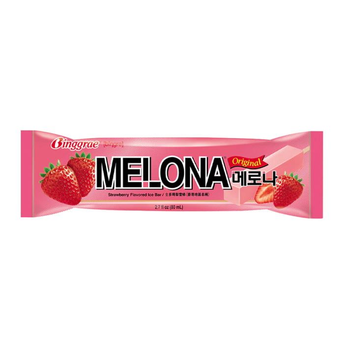 Ice Cream Strawberry Melona 80Ml- 