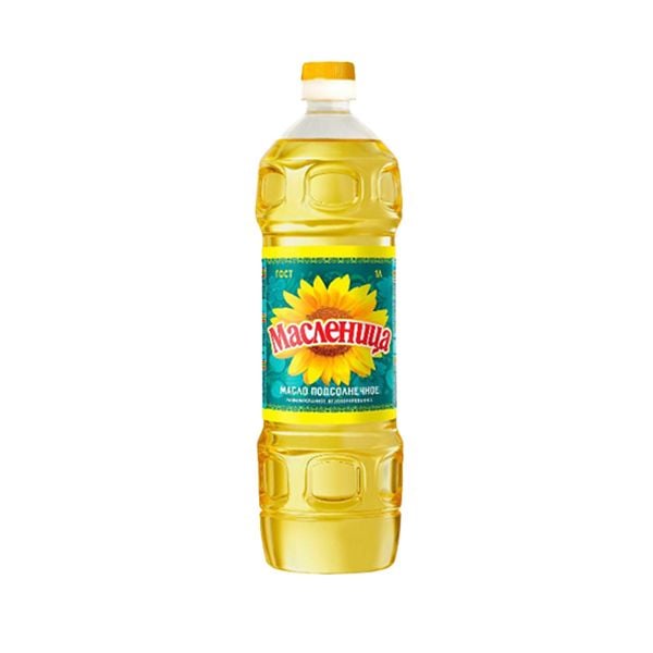 Refined Sunflower Oil Maslennitsa 1L