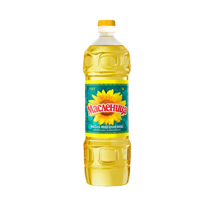 Refined Sunflower Oil Maslennitsa 1L- 
