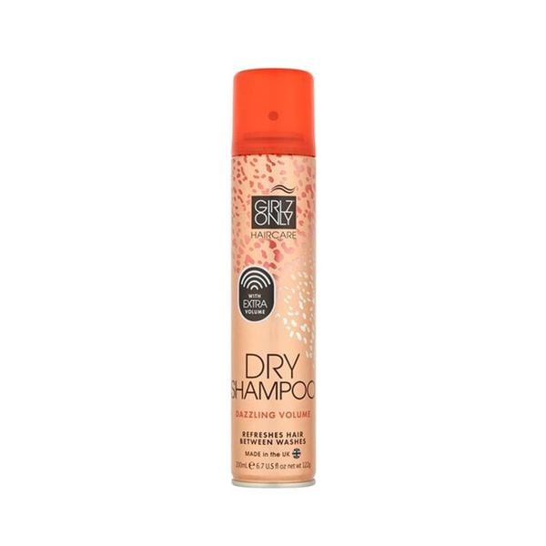 Dầu Gội Khô Tạo Độ Phồng Vượt Trội Girlz Only Dazzling Volume 200Ml