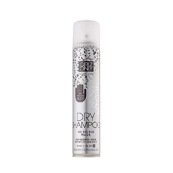 Dầu Gội Khô Trong Suốt Cho Da Đầu Nhạy Cảm Girlz Only No Residue Nude 200Ml