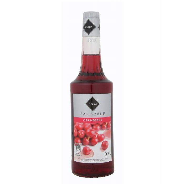 Bar Syrup Cranberry Rioba 700Ml- 