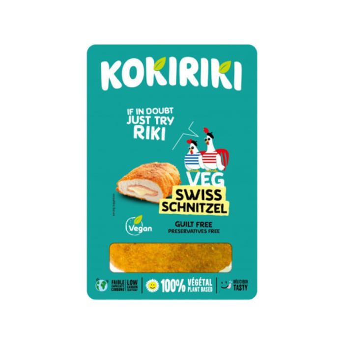 Frozen Plant Based Swiss Schnitzel Kokiriki 100Gx2- 