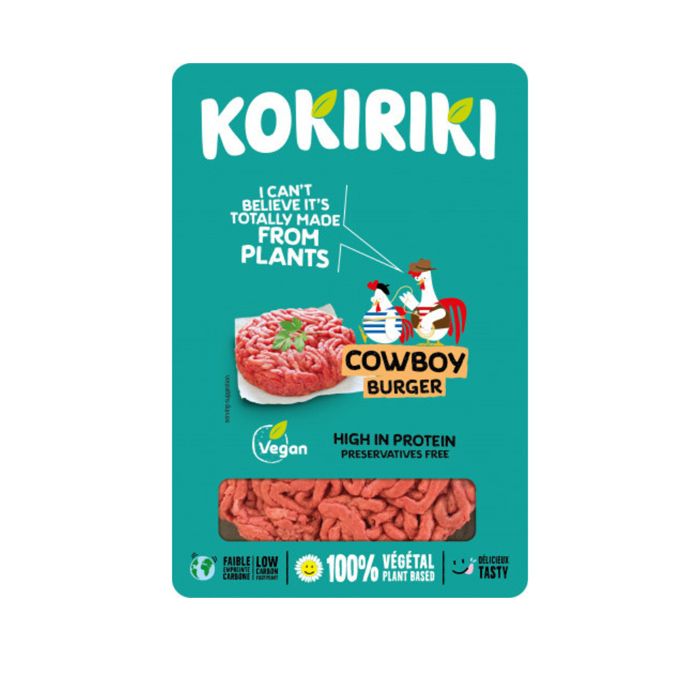 Frozen Plant Based Cowboy Burger Kokiriki 113Gx2