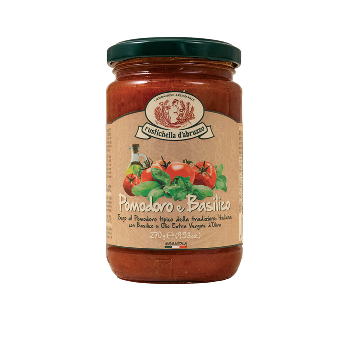 Sốt Cà Chua Basil Pomodoro E Basilico Rustichella D’Abruzzo 270G