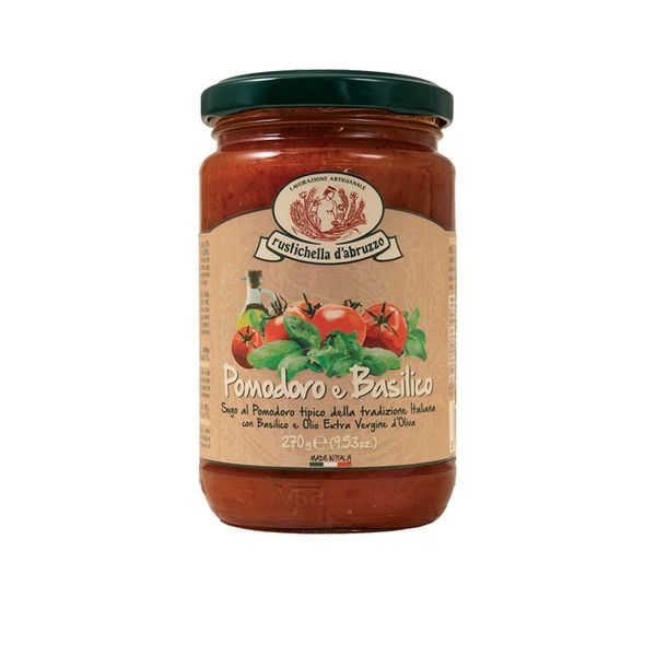 Tomato And Basil Pasta Sauce Rustichella D’Abruzzo 270G