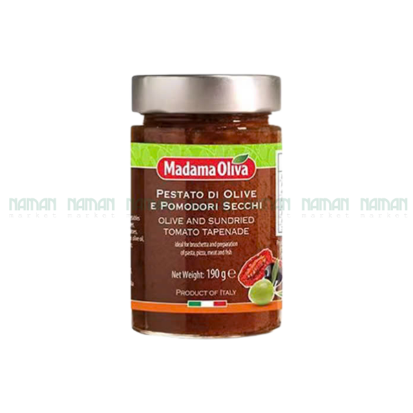 Xốt Olive&Sundried Tomato Madama Oliva 190G