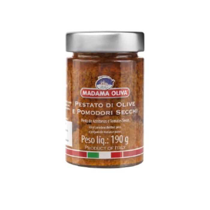 Xốt Olive&Sundried Tomato Madama Oliva 190G- 