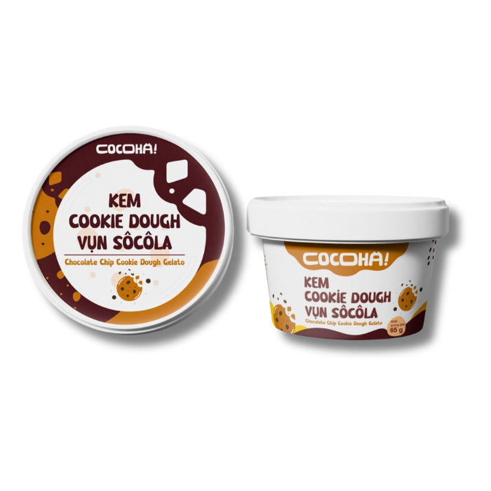 Cookie Chocolate Chip Icecream Coco 65G