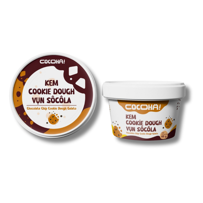 Cookie Chocolate Chip Icecream Coco 65G- 