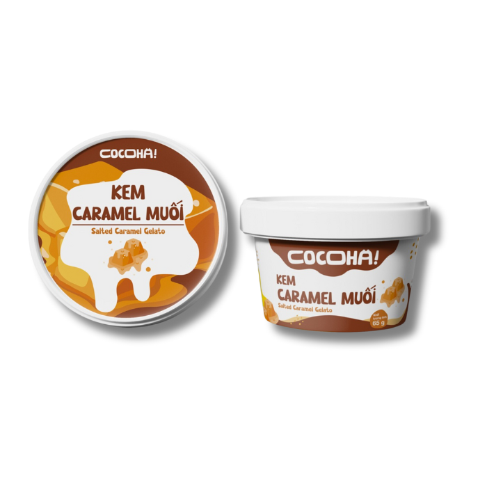 Salted Caramel Icecream Coco 65G