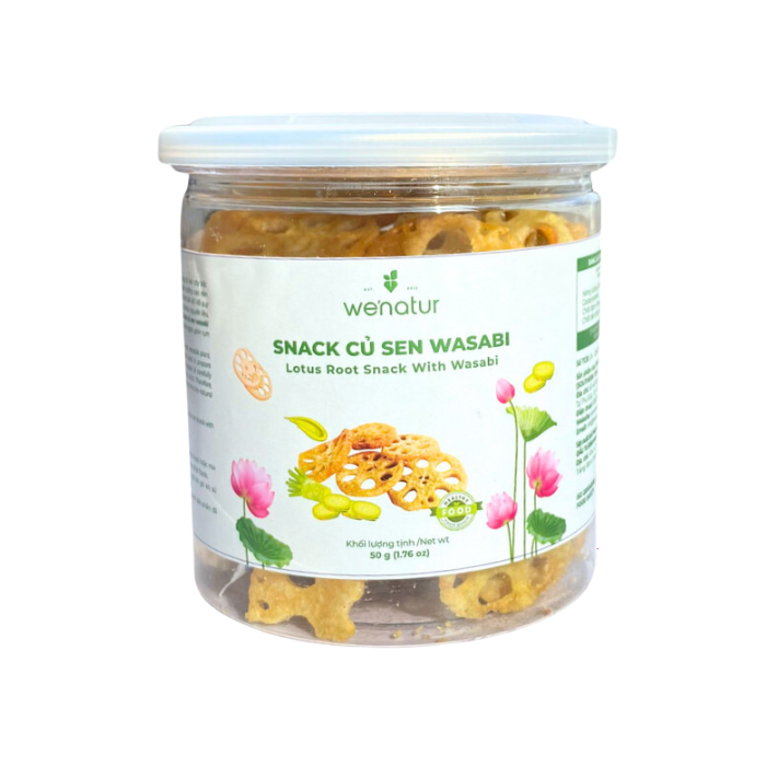 Snack Củ Sen Wasabi Wenatur 50G- 