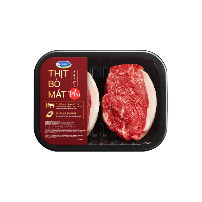 Thịt Đùi Bò Mát Vinabeef Plus 200G