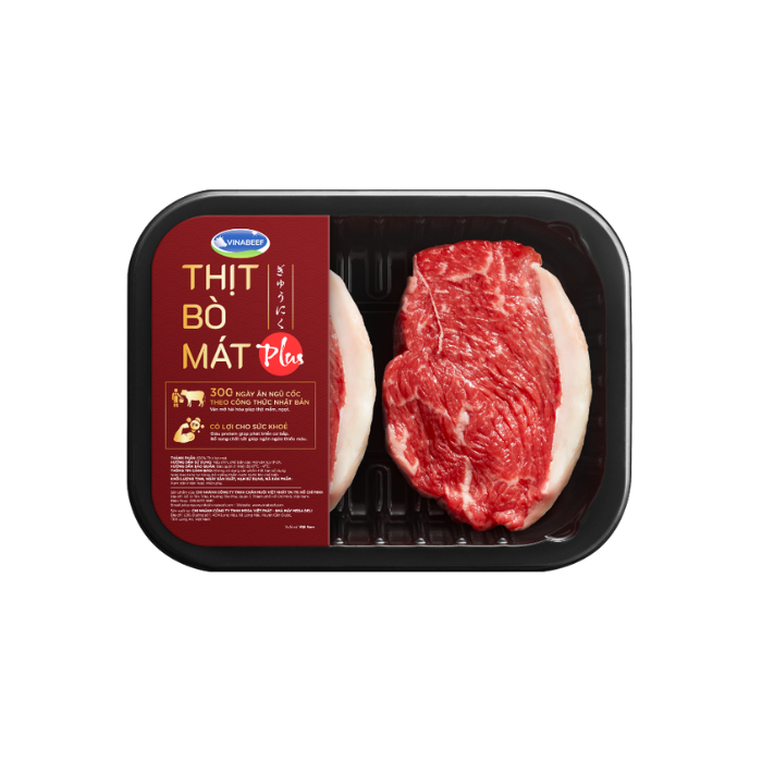 Thịt Đùi Bò Mát Vinabeef Plus 200G- 